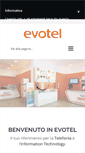 Mobile Screenshot of evotel.it